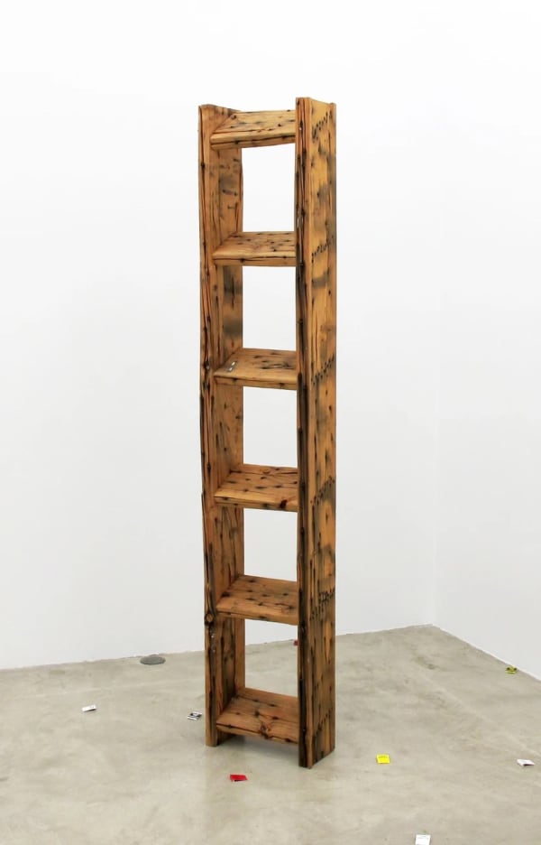 Grayson Revoir Spike van Cleve, 2011 wood, screws 83 x 15.75 x 7.25 in