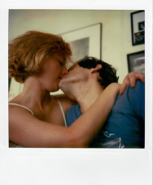 Michel Auder Untitled (Cindy Kiss II), c. 1978-1982 color Polaroid 4 1/4 x 3 1/2 in 10.8 x 8.9 cm