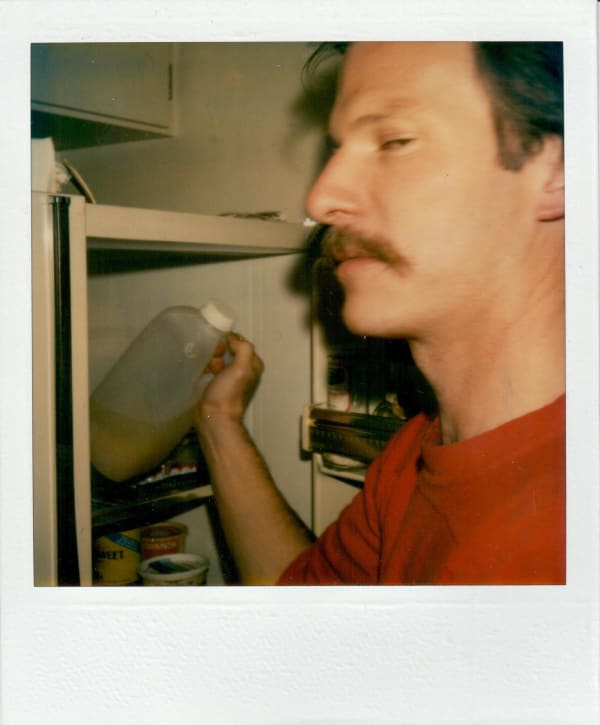 Michel Auder Untitled (Fridge), c. 1978-1982 color Polaroid 4 1/4 x 3 1/2 in 10.8 x 8.9 cm