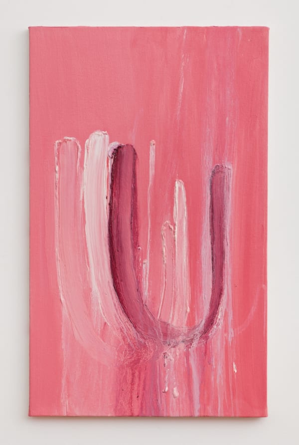 Kathleen White Untitled, (Love Letter, "u" - "v"), 2002-2003 Oil on canvas 26 x 16 in 66 x 40.6 cm (WKa_18_154)