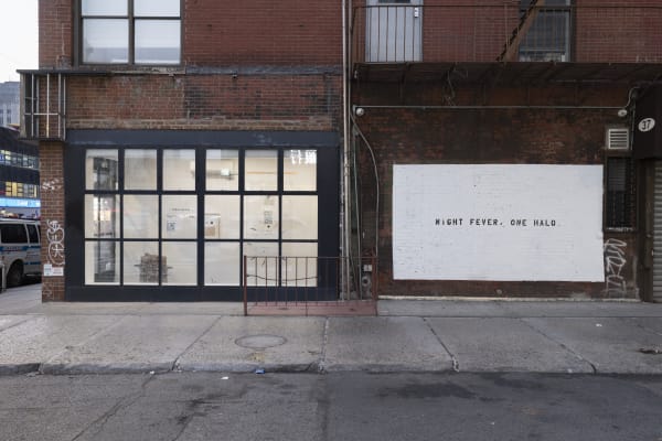 NIGHT FEVER, ONE HALO, Installation View, 2022