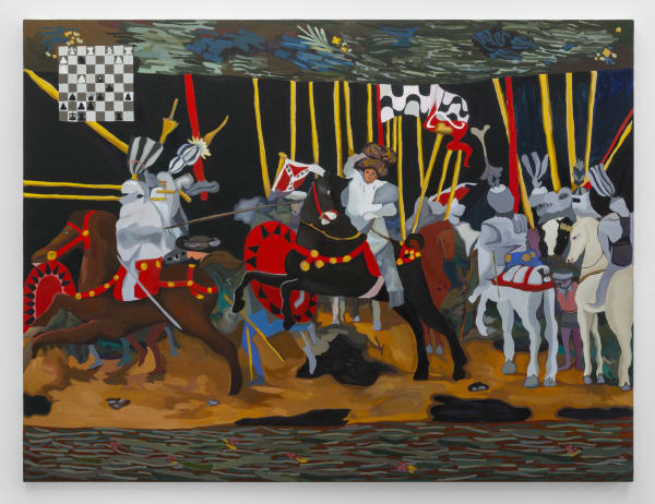 Alex Chaves "ACP_11" San Romano, 2022 Oil on canvas 66 x 50 in 167.6 x 127 cm