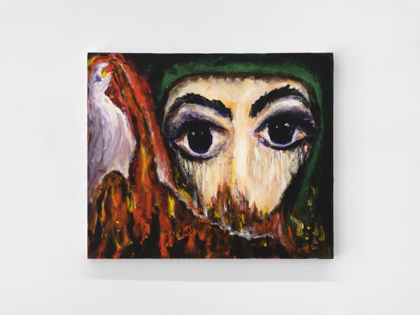 Nabil Kanso The Confronting Mother, 1991 Oil on canvas 20 x 24 in 50.8 x 61 cm