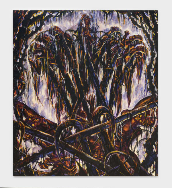 Nabil Kanso Cries and Silence I, 1994 Oil on canvas 146 x 123 in 370.8 x 312.4 cm