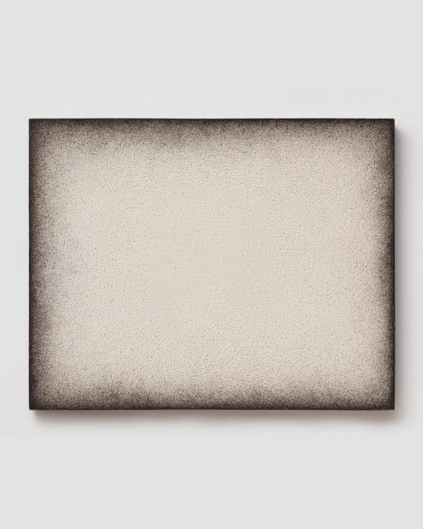 Rafael Sánchez Untitled (The Window Prophets Part A), 1983 Asphalt sealer and gesso on linen 31 1/2 x 39 in 80 x 99.1 cm (SRa_20_006)