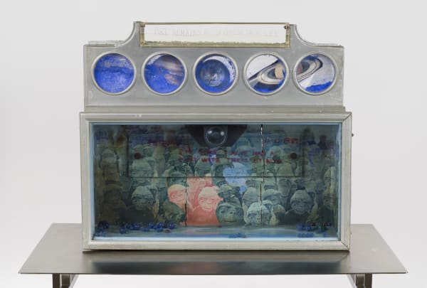 Bob Smith Homage to Joseph Cornell, 1982 Mixed media construction 20 1/4 x 24 3/4 x 6 3/8 in 51.4 x 62.9 x 16.2 cm