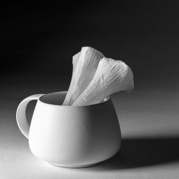 Pili Concellón, CUP WITH LEEK PEEL, 2020