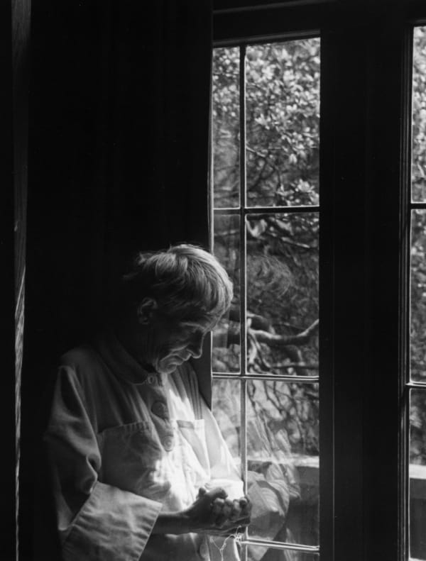 Dorthea Lange at Home, Berkeley, California, 1955