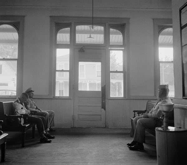 Train Station, Outside Kansas City, MO, 1955