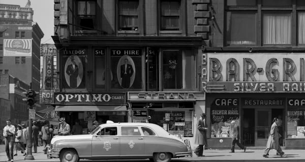 Sixth Avenue Between 43 & 44th Streets, New York, 1948 (Detail)