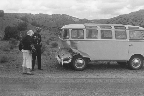 Untitled, (O'Keeffe at the scene of an accident), New Mexico, 1959