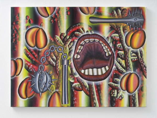 Lisa Vlaemminck Goedendag, 2023 oil and acrylic on canvas 27 1/2 x 37 3/8 in. (70 x 95 cm.)