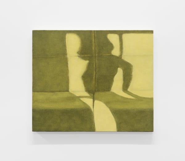 Jess Allen Looking Out From The Shadows 3, 2022 oil on canvas 20 x 23 ½ in. (50.8 x 59.7 cm.)