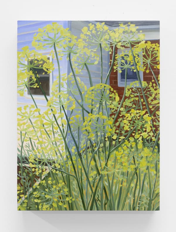 Lina Tharsing Fennel, 2022 oil on panel 12 x 9 in. (30.5 x 22.9 cm.)