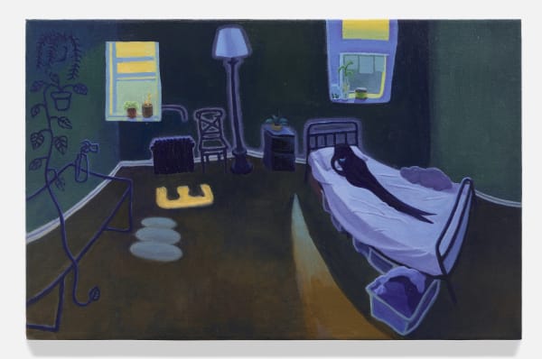 Ming Wang 4pm Slumber, 2022 oil on canvas 20 x 30 in. (50.8 x 76.2 cm.)