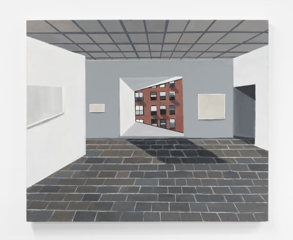 Polly Shindler Whitney Breuer, 2020 acrylic on canvas 20 x 24 in. (50.8 x 61 cm.)