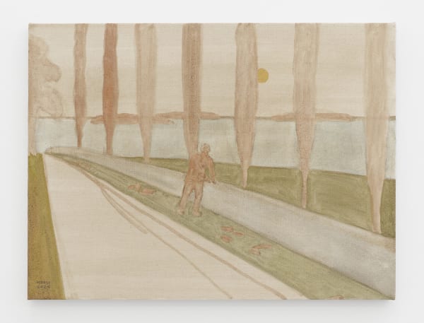 James Morse The Fragile Idea That Anything Matters, 2024 oil on linen 24 x 32 in. (61 x 81.3 cm.)