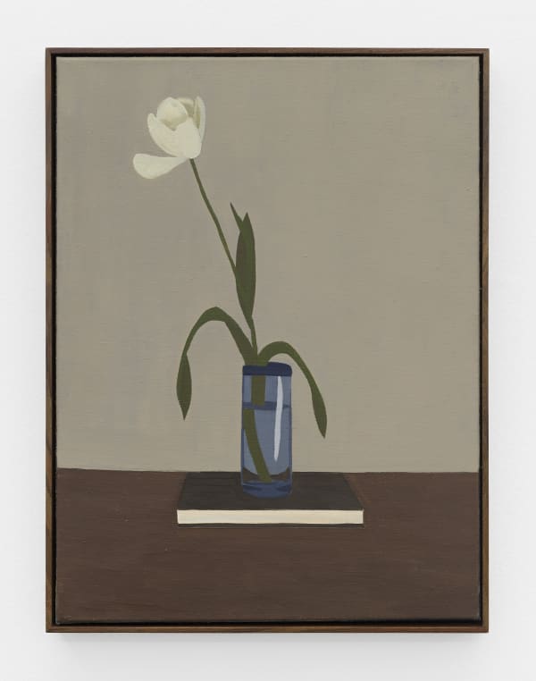 Ryan Dobrowski The Blue Glass, 2024 oil on linen 24 x 18 in. (61 x 45.7 cm.)