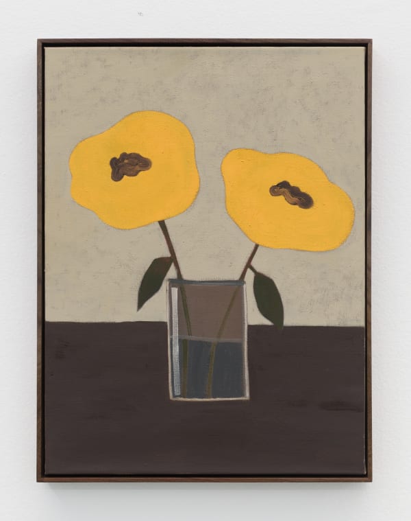 Ryan Dobrowski Yellow Blooms, 2024 oil on linen 24 x 18 in. (61 x 45.7 cm.)