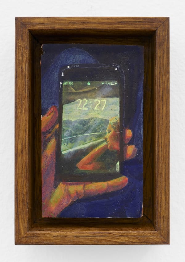 Louise Janet Screen, 2024 oil on panel 6 x 4 in. (15 x 10 cm.)