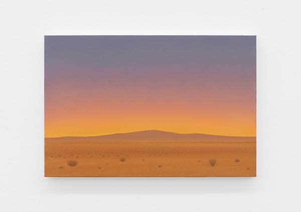 Andrew Gordon Desert V, 2025 oil on canvas over panel 12 x 18 in. 30.5 x 45.7 cm.