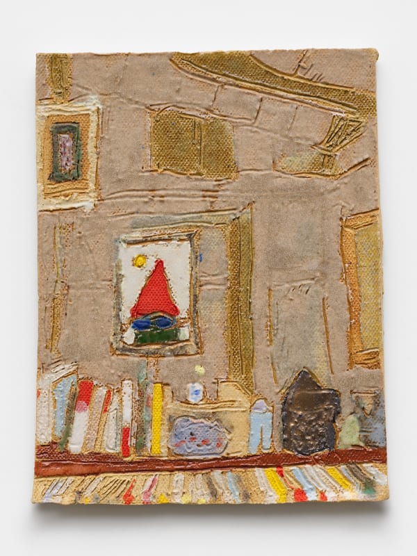 Raina Lee Hobbit House Shelfie, Yamanashi, 2025 stoneware and glazes 6 1/2 x 4 1/2 in. 16.5 x 11.4 cm.