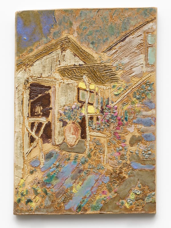 Raina Lee Akeno Wood-Fired Pot and Potter’s Gallery, 2025 stoneware and glaze 9 1/2 x 6 1/2 in. 24.1 x 16.5 cm.