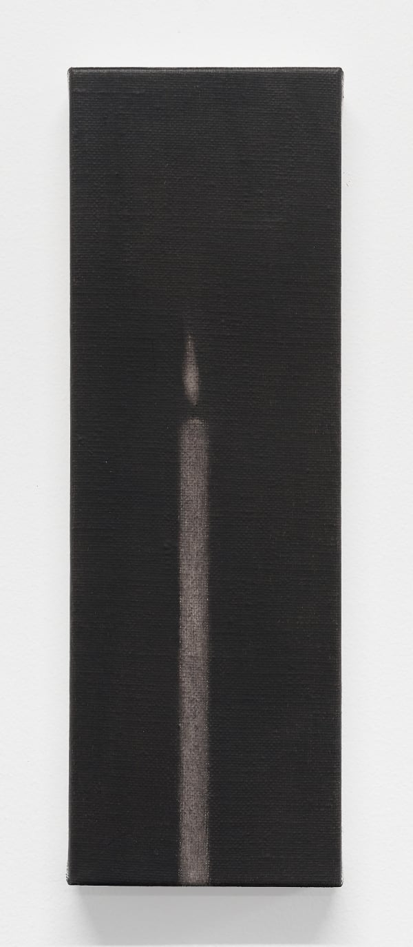 Ko Jiyoung (고지영) 2023 oil on canvas 12 x 4 in. (30 x 10 cm.)