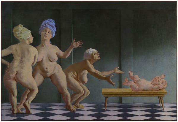 Three Women And Child 167 X246