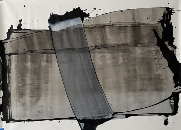 Saphire 2021 Acrylic Chinese Ink On Paper 152 X 206