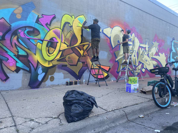 Ewok And River Cub Foods East Wall