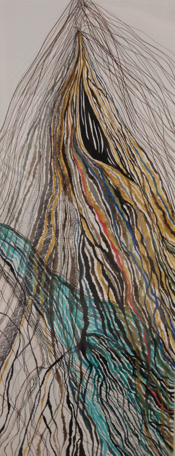 Gisela Romero Dibujo D 2011 Mixta Sobre Papel Natural Libre De Acido 66 X 35 Cm