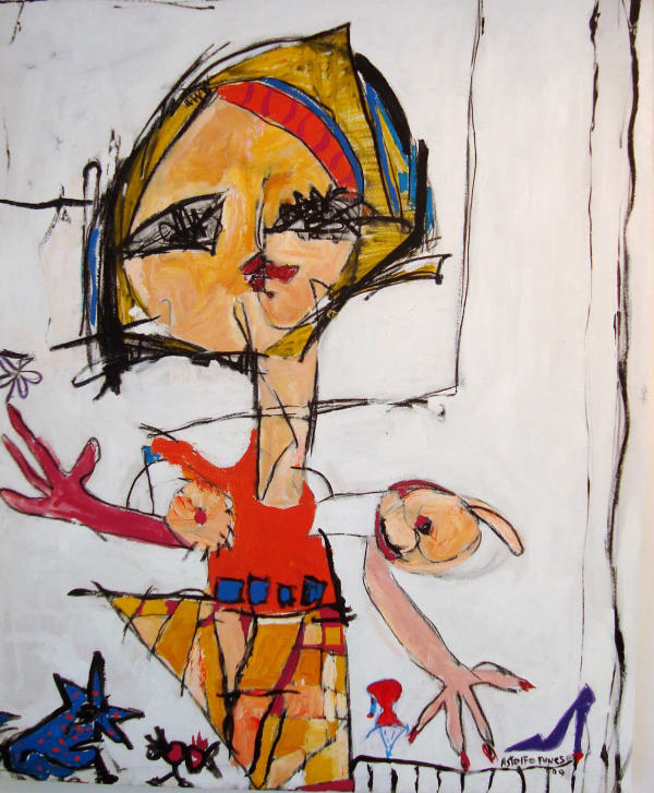 Camila 2009 Mixta Sobre Tela 145X118 Cm