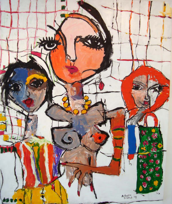 St 2009 Mixta Sobre Tela 145X118Cm