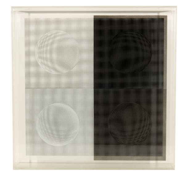 Hramirez 4Esferas En Espiral Edic Unica 2009 Serig S Acril 100X100Cm