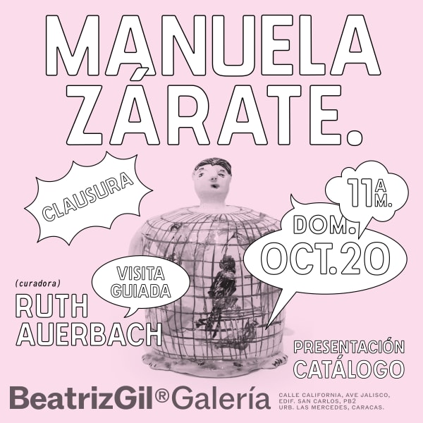 Clausura de la exposición "Picar la torta" de Manuela Zárate