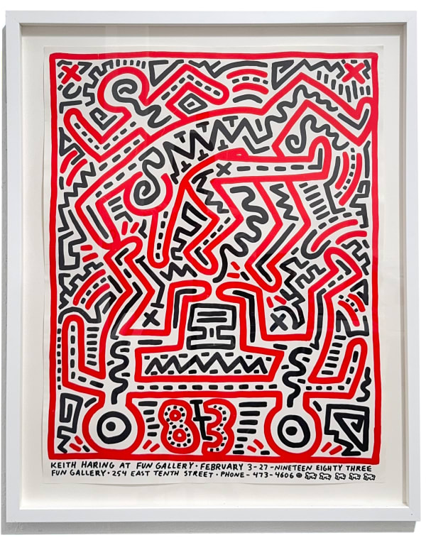 Keith Haring, At Fun Gallery