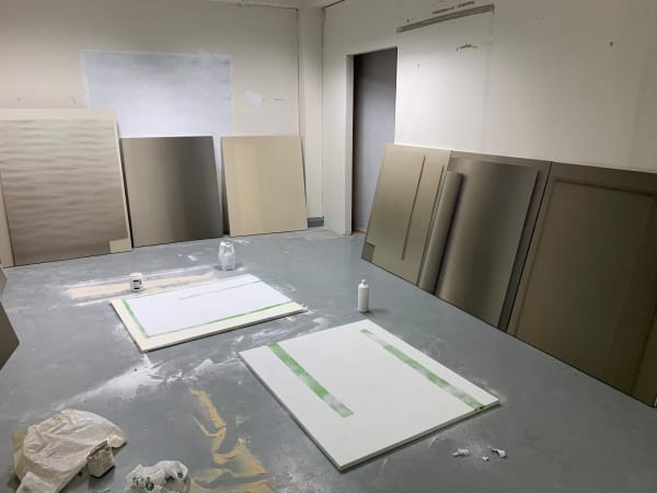 Studio view from Tycjan Knut. Courtesy of the artist. © Buysse Gallery. All rights reserved.