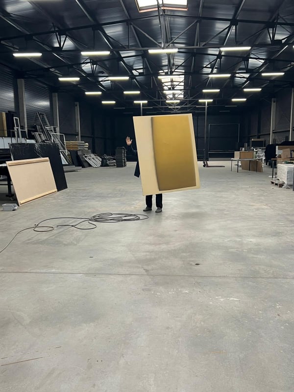 Studio view from Tycjan Knut. Courtesy of the artist. © Buysse Gallery. All rights reserved.