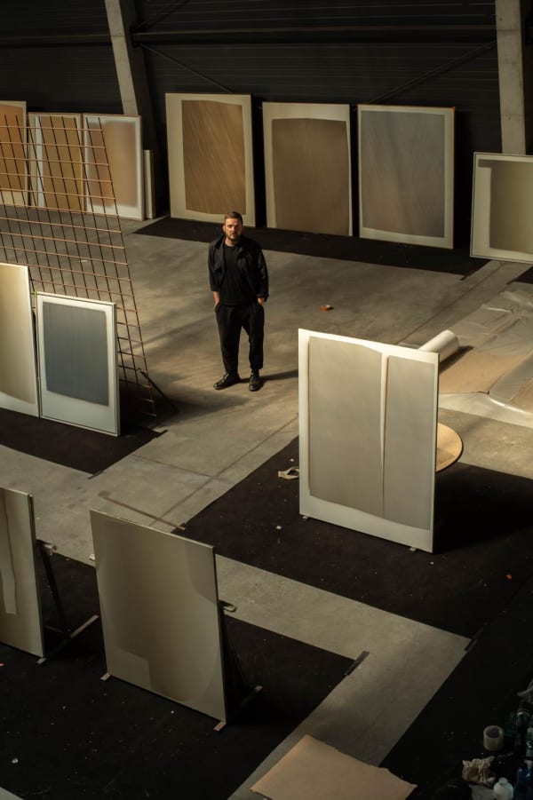 Studio view from Tycjan Knut. Courtesy of the artist. © Buysse Gallery. All rights reserved.