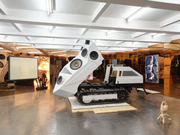 Kunsthale Recklinghausen, ‘Streetspace Banger’, 2024 Exhibition view, groundfloor. Photo Courtesy of TICK TACK
