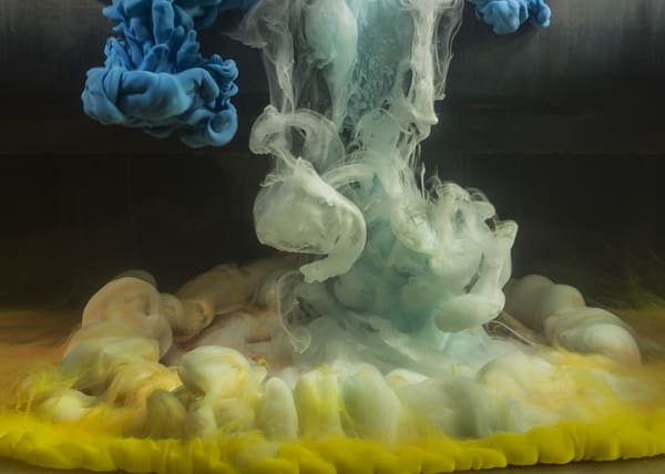Kim Keever b. American 1955 Abstract 30780d, 2017 28x38”, 48x68”