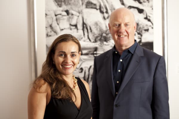 Sandra Safta Waterhouse, Director of Modern & Contemporary, and Ray Waterhouse, Founder & President