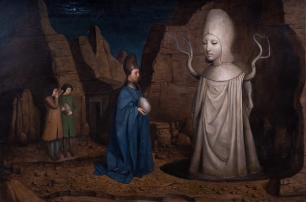 Alessandro Sicioldr Dono 2022 (Sold) Oil on linen 70 x 105 cm