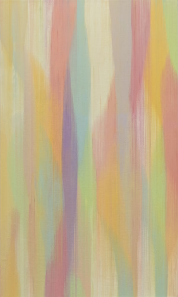 Marco Mazzucconi Essere non qui 2020 Oil on canvas 212 × 126,5 cm