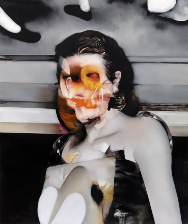 He Wei Ziprasidone 2021 Oil on canvas 120 x 100 cm