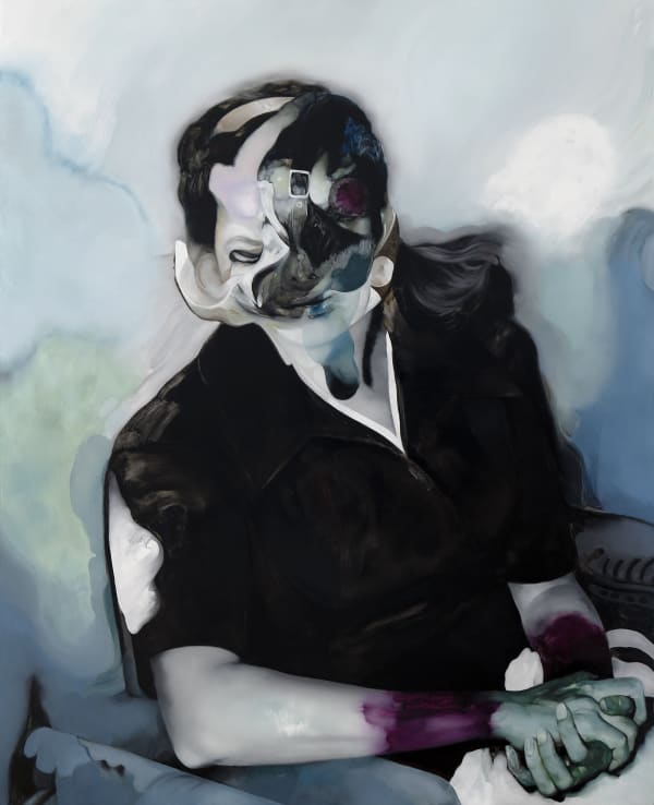 He Wei Lurasidone 2021 Oil on canvas 160 x 130 cm