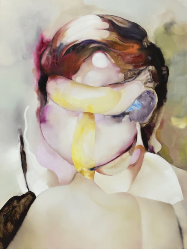 He Wei Carbamazepine 2021 Oil on canvas 80 x 60 cm