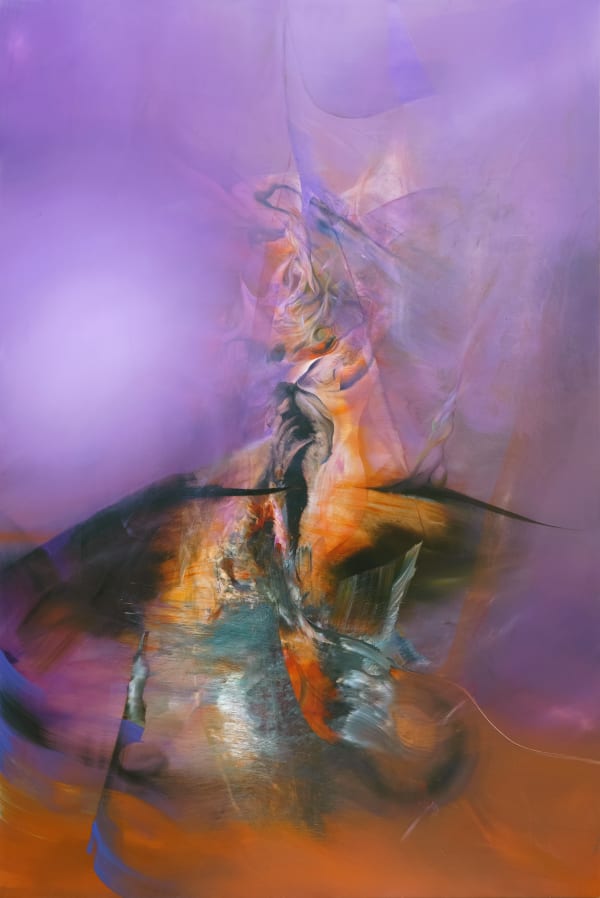 Ruben Pang Choleric 2020 Oil and alkyd on aluminium composite panel