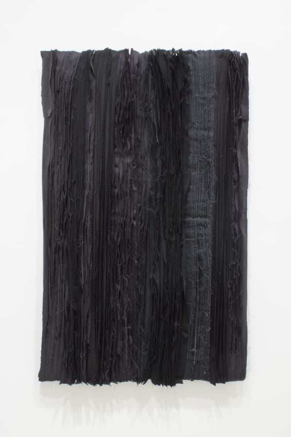 Joël AndrianomearisoaBlue take me to the end of all loves 4 2019 Textiles 120 x 71 cm